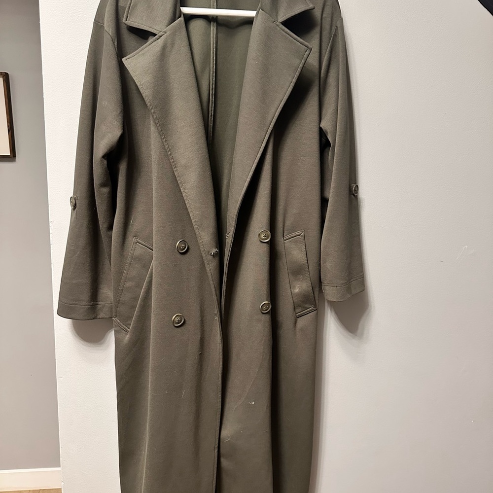 Double-Breasted Women's Coat